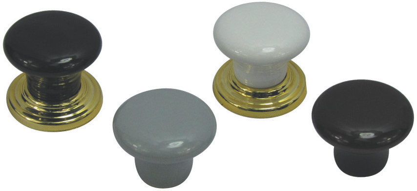 Robustline Cupboard Handles & Knobs Knobs Ceramic Knobs Without Gold Ring 101 ; 102 ; 103 Cabinet Furniture Knob